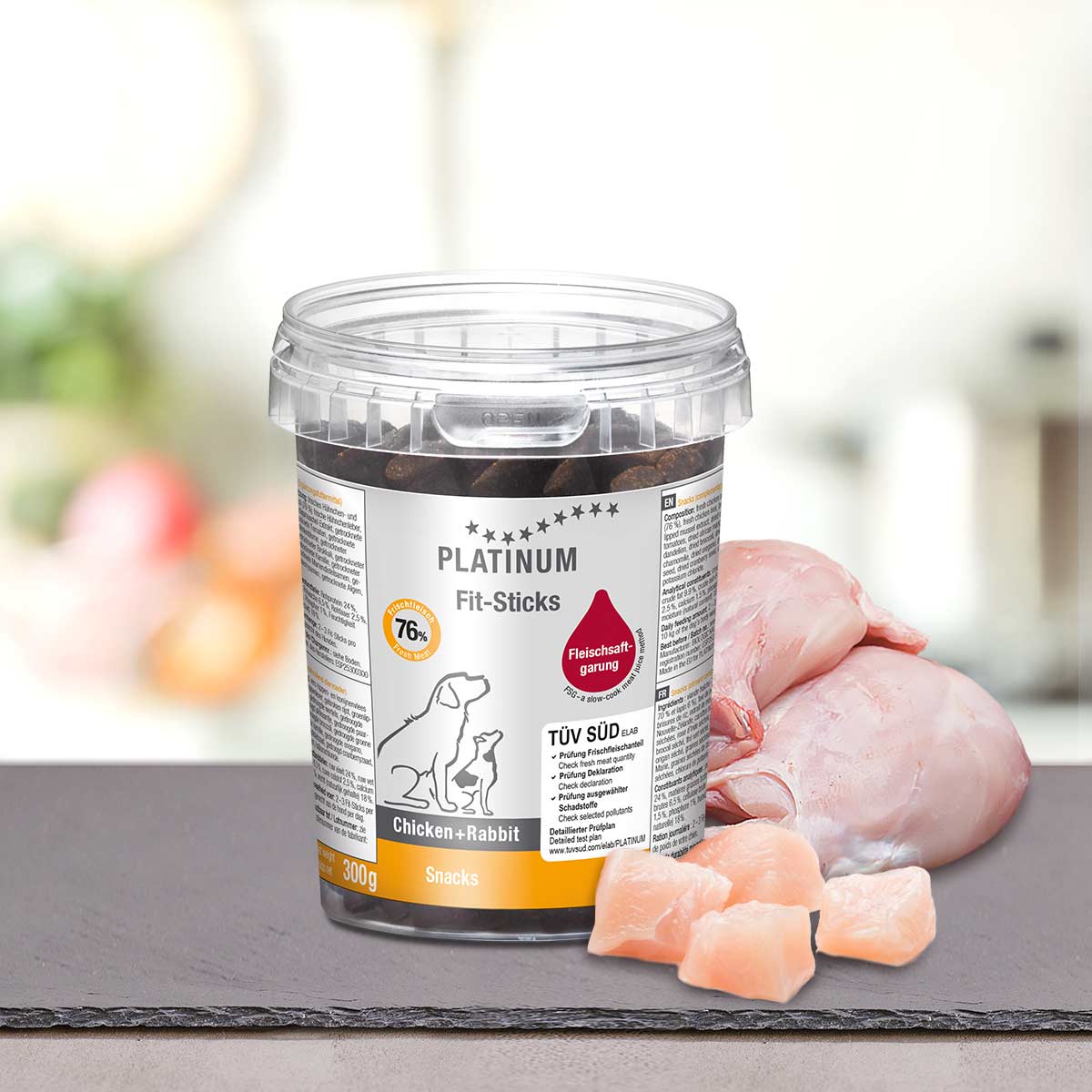 Platinum : Friandises Fit-Sticks Poulet & Lapin