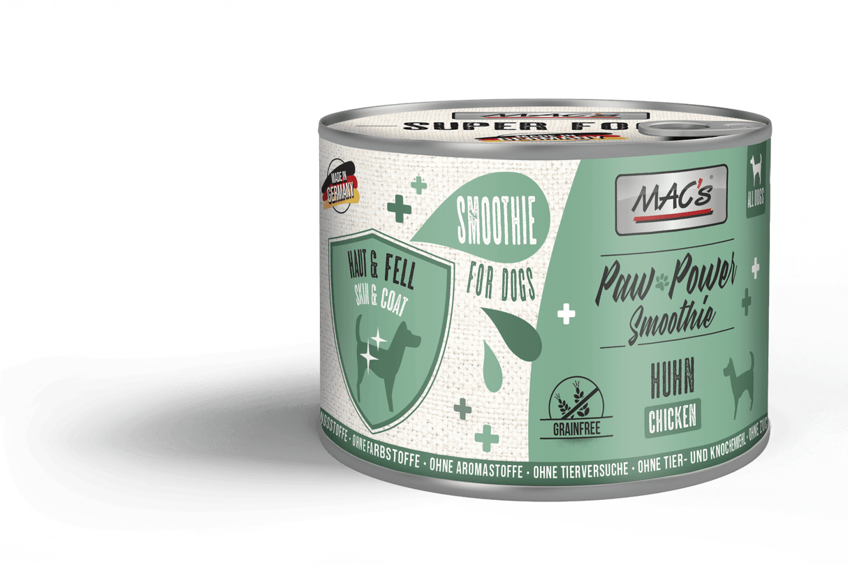 Mac's Dog Paw Power Smoothie Haut & Fell Huhn