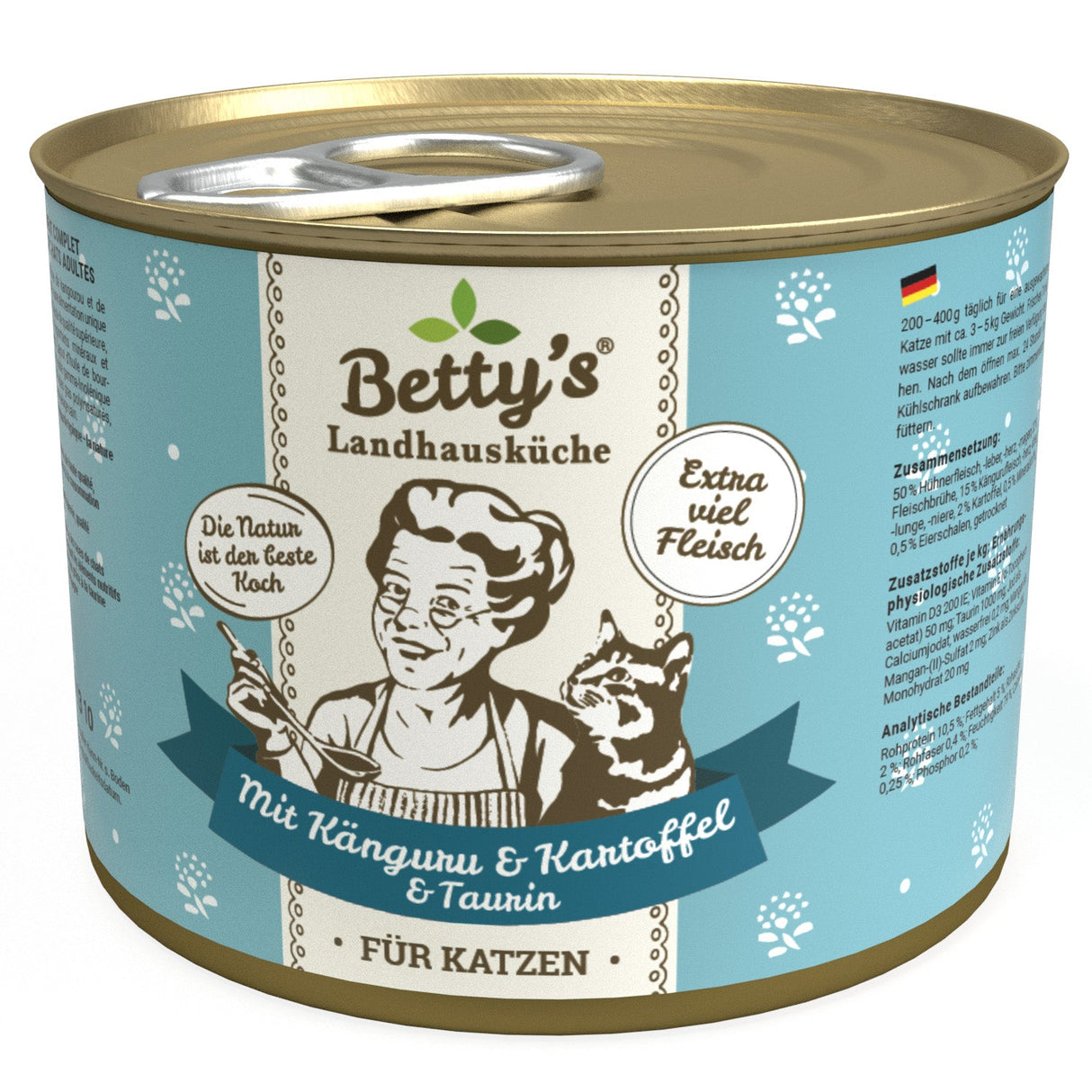 Betty's Cat Landhausküche Kangourou & Pomme de terre