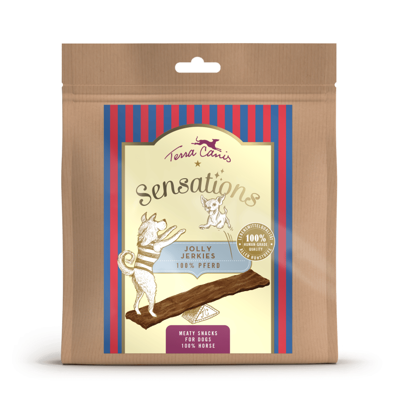 Terra Canis Sensations Jolly Jerkies Cheval