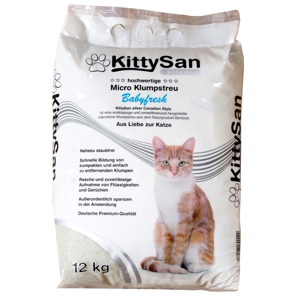 KittySan : Litière Silver Babyfresh