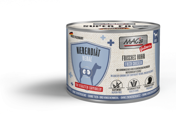 Mac's : Dog Vetcare Diète rénale Poulet