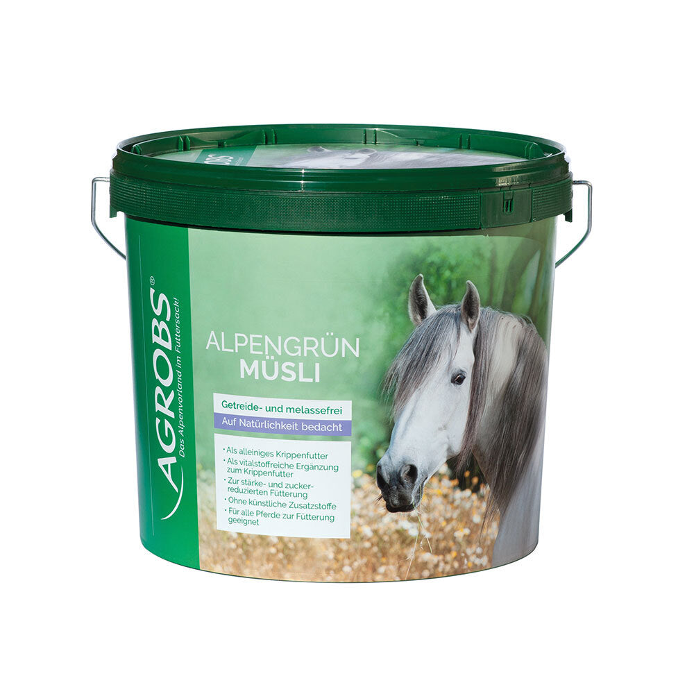 Agrobs : Alpengrün Müsli (Muesli vert des Alpes)