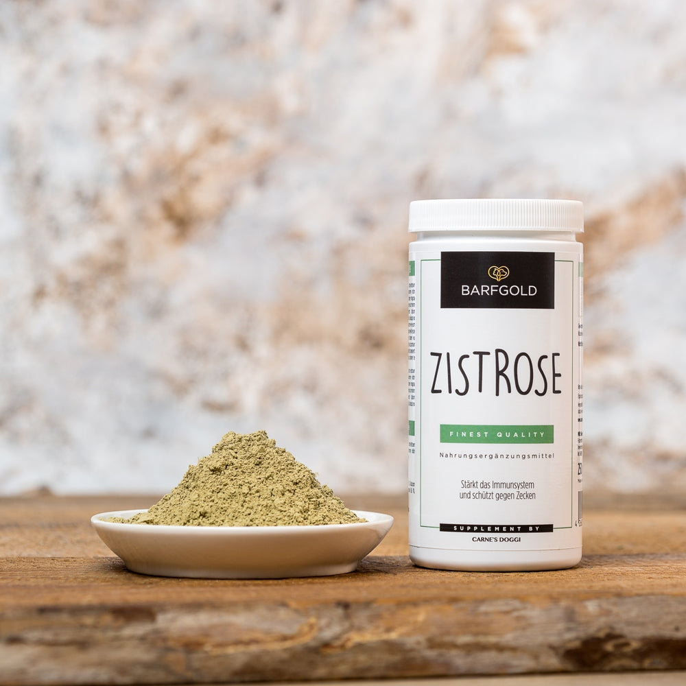 Barfgold Nahrungsergänzungsmittel Zistrose