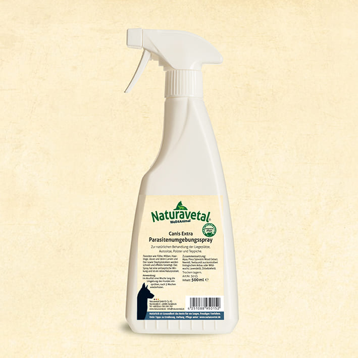 Naturavetal Canis Extra Spray environnemental contre les parasites