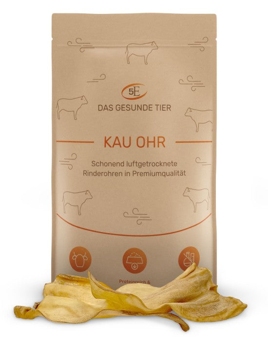 5 Elemente Kauartikel Rinder Kau-Ohr