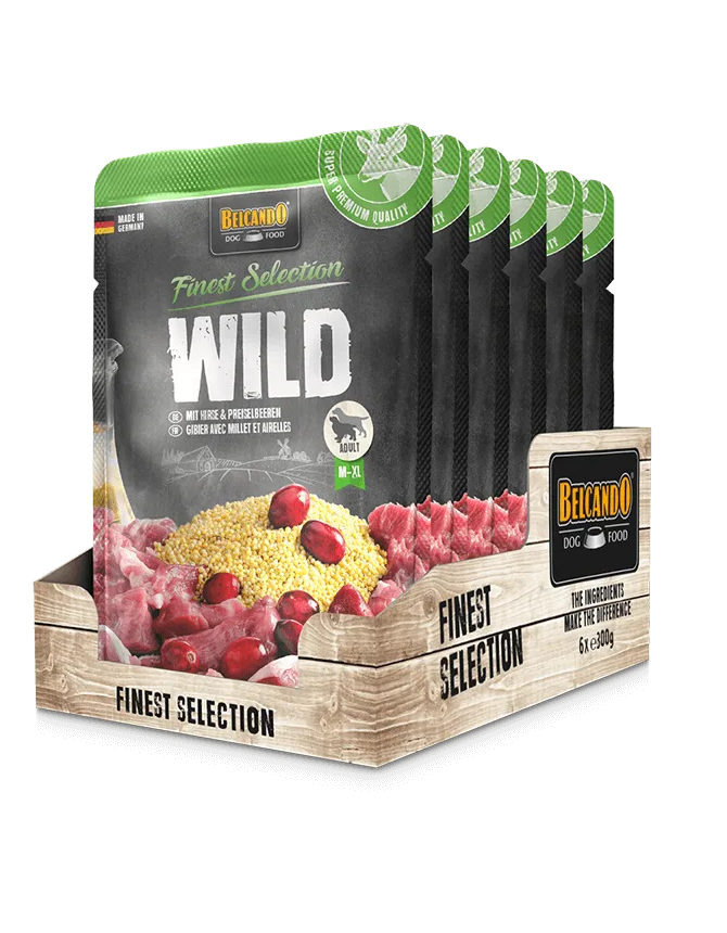 Belcando : Adulte Gibier, Millet & Canneberges