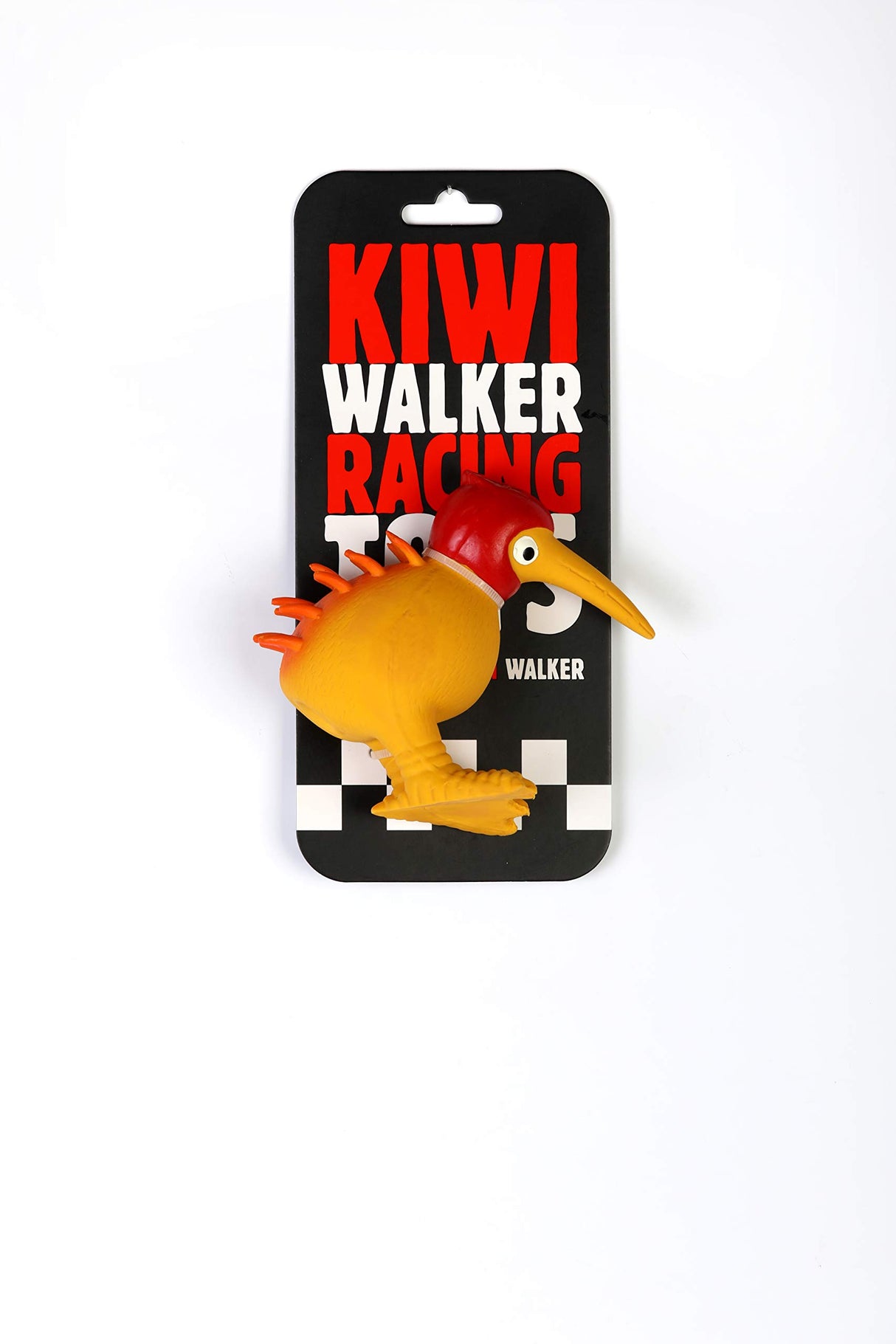 Kiwi Walker Character Red Helmet