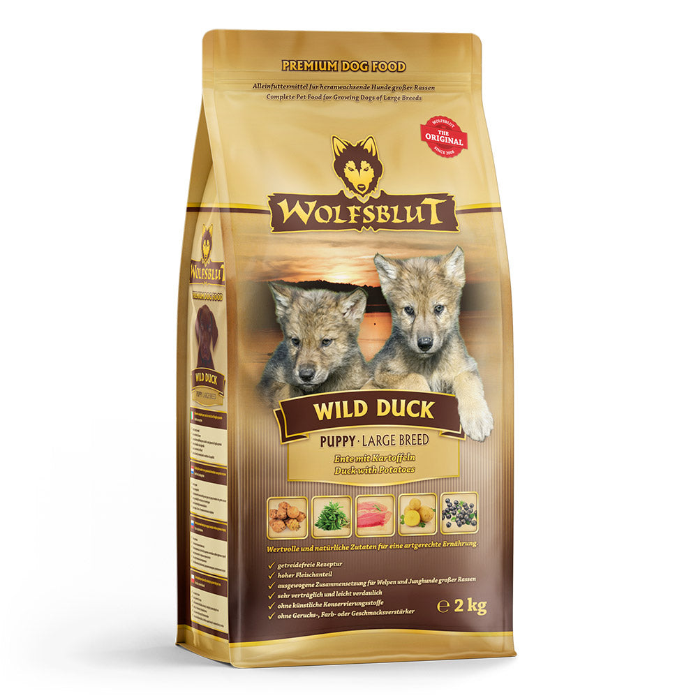 Wolfsblut Welpe Large Breed Wildente
