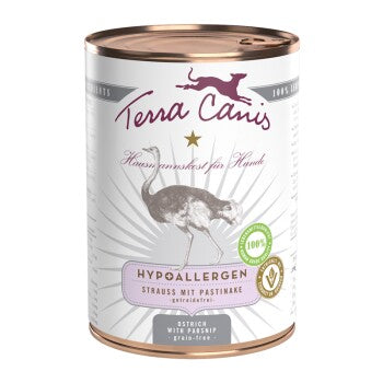Terra Canis : Hypoallergénique Autruche & Panais