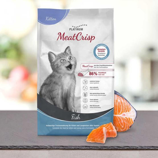 Platinum MeatCrisp Chaton Poisson