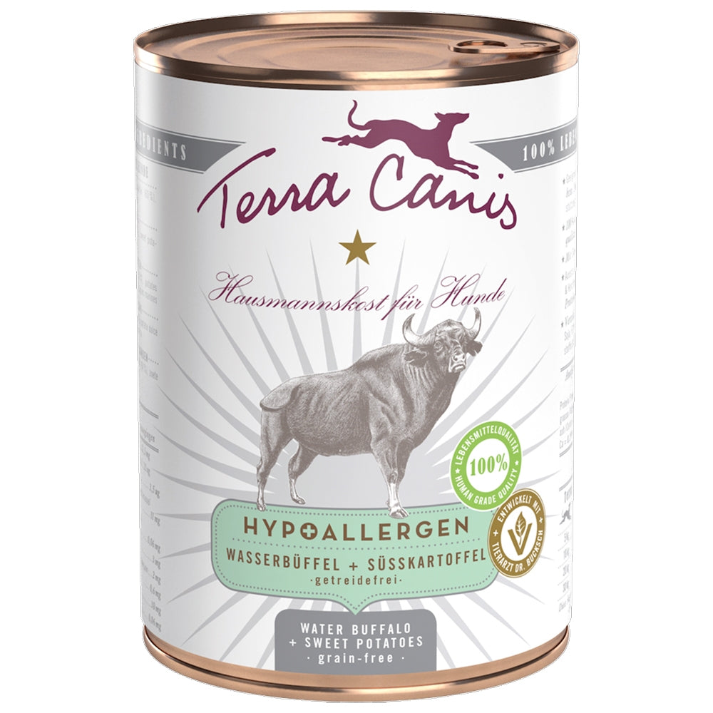 Terra Canis : Hypoallergénique Buffle d'eau & Patate douce