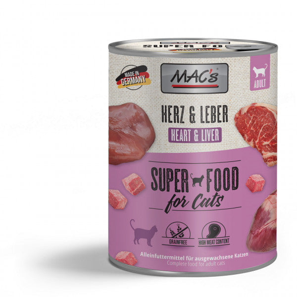 Mac's Cat Adult Cœur & Foie