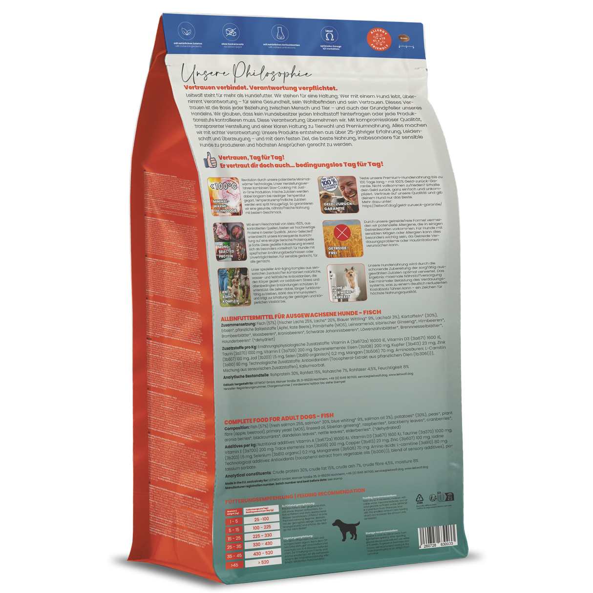 LEITWOLF Selected OCEAN FISH Fisch u. Kartoffel