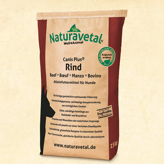 Naturavetal : Croquettes Chien Adult Bœuf Canis Plus