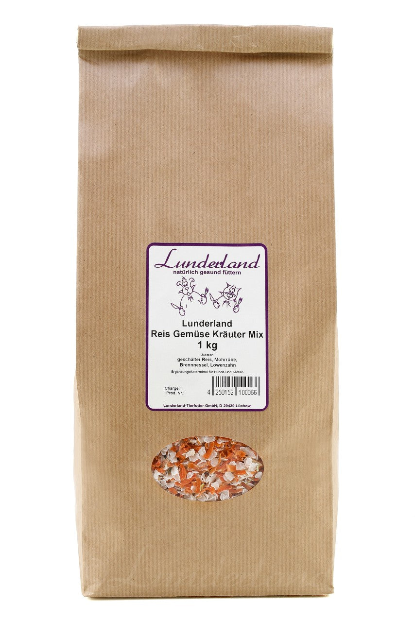 Lunderland Reis Gemüse Kräuter Mix
