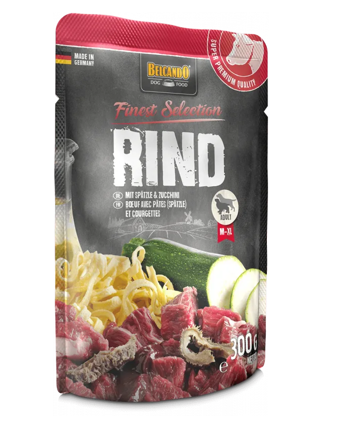 Belcando : Adulte Bœuf, Spätzle & Courgettes