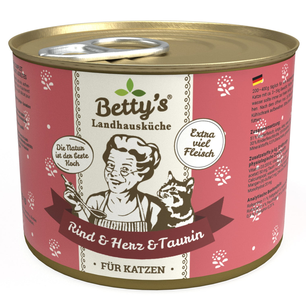 Betty's Cat Landhausküche Bœuf & Cœur