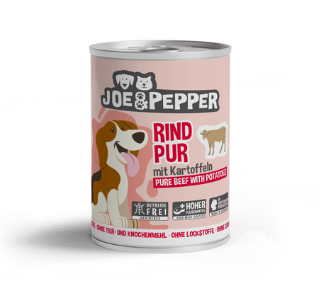 Joe & Pepper Dog Pure Beef with Potatoes