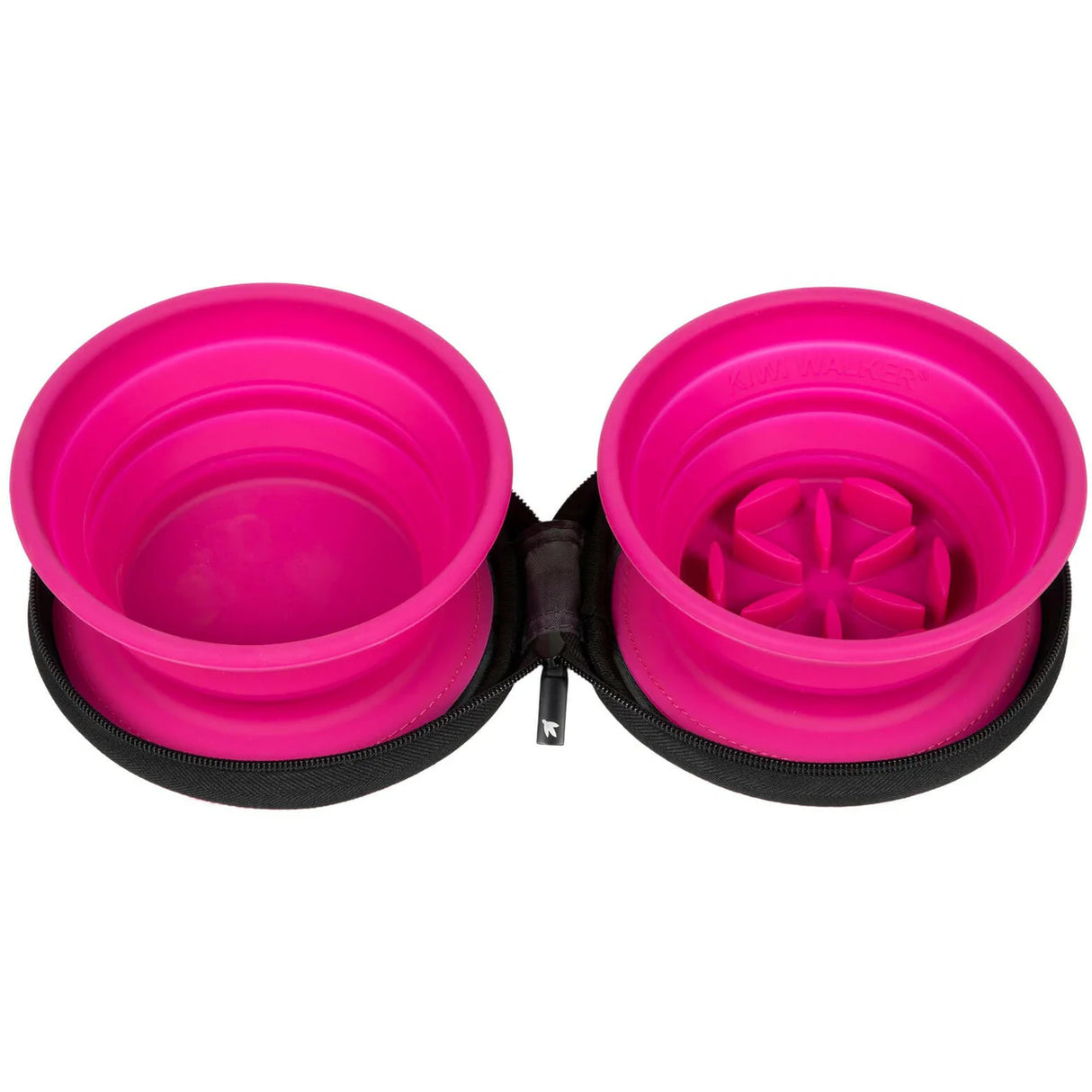Kiwi Walker Double Travel Bowl Slowfeeder