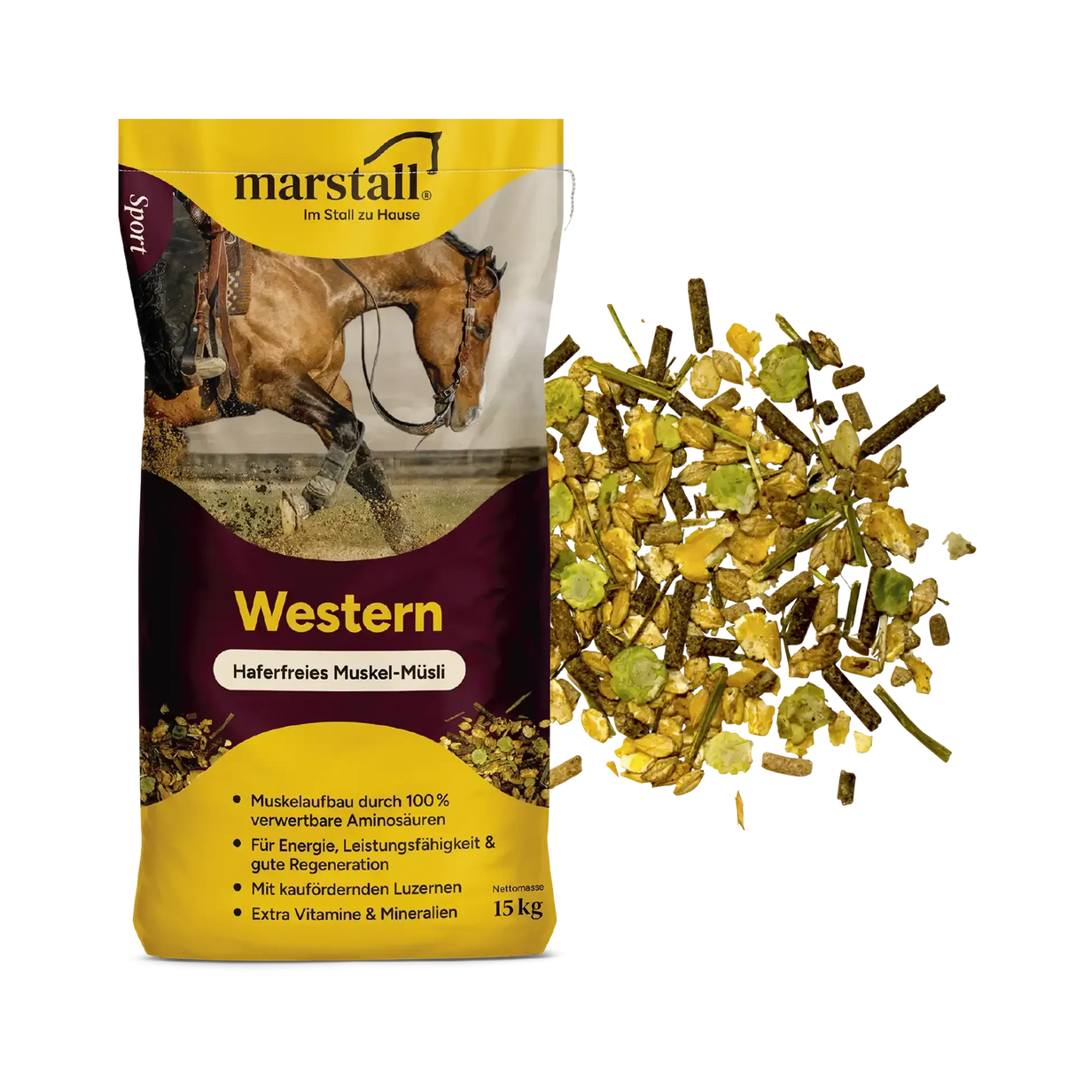 Marstall Western Struktur-Muesli - Ligne Individual