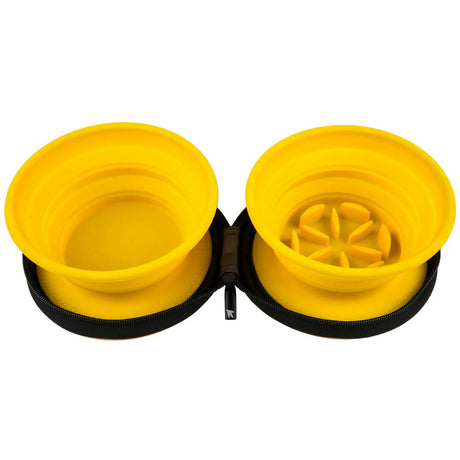 Kiwi Walker Double Travel Bowl Slowfeeder