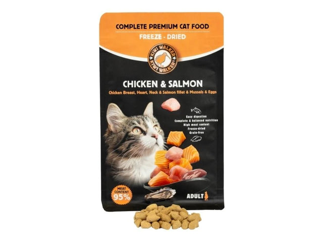 Kiwi Walker Complete Cat Food Freeze Dried Chicken
