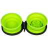 Kiwi Walker Double Travel Bowl Slowfeeder