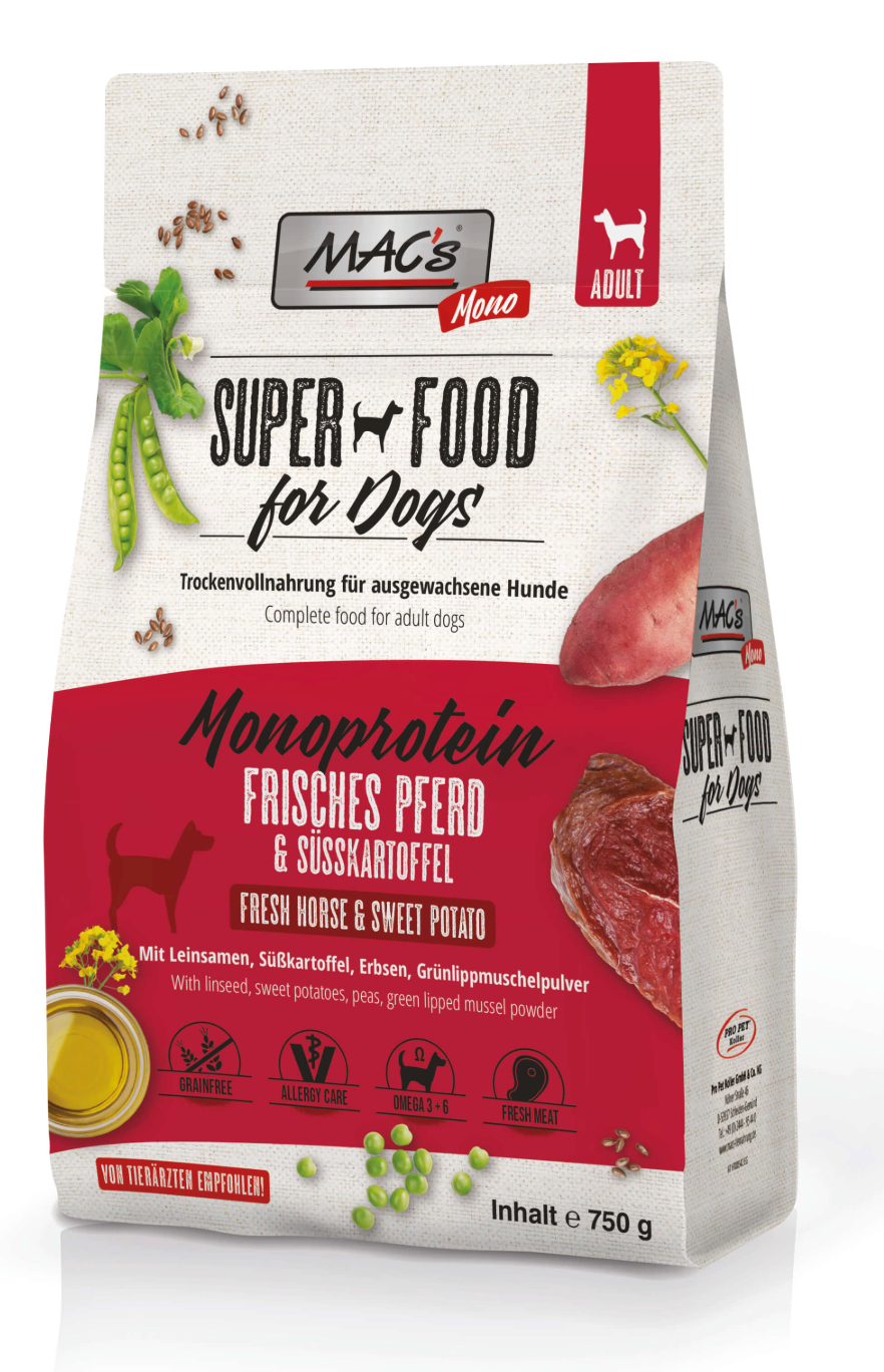 Mac's Dog Adult Monoprotein Fresh Horse
