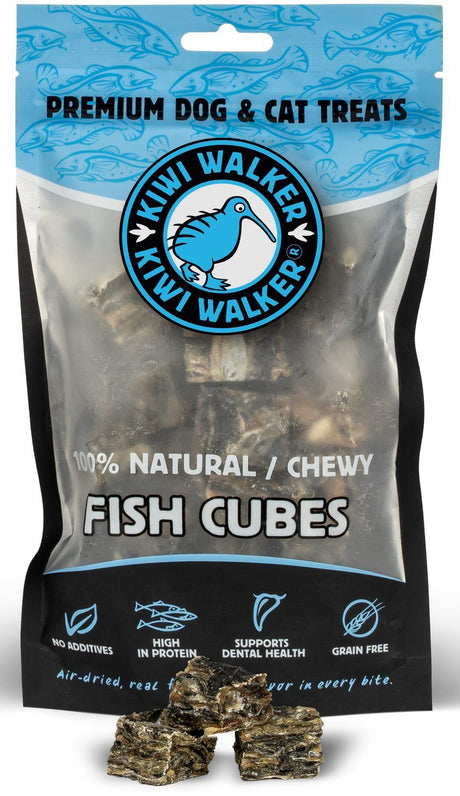 Kiwi Walker Air Dried 100% Fish Cubes