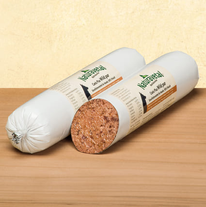 Naturavetal : Rouleau de viande Gibier pur Canis Plus