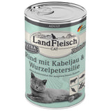 LandFleisch Cat Pâtée Bœuf, Cabillaud & Racine de persil