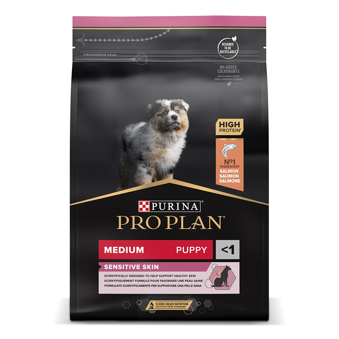 Pro Plan Dog Medium Puppy Sensitive Skin Salmon