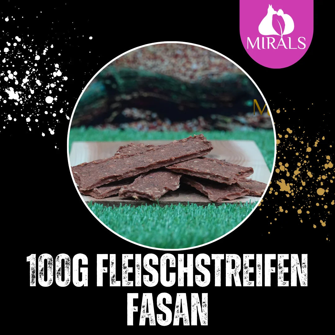 MIRALS Fasan-Fleischstreifen