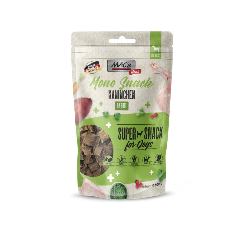 Mac's : Dog Mono Snack Lapin