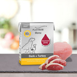 Platinum : Pâtée Chien Adult Canard & Dinde