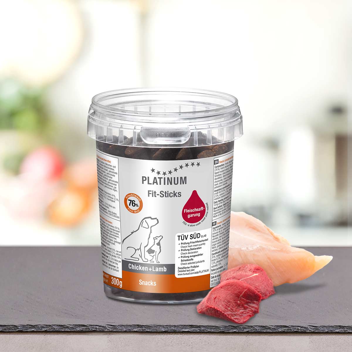 Platinum : Friandises Fit-Sticks Poulet & Agneau