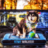Kiwi Walker Pet Bed Blue/Black