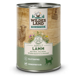 Wildes Land : Bio Agneau avec Riz & Courgettes