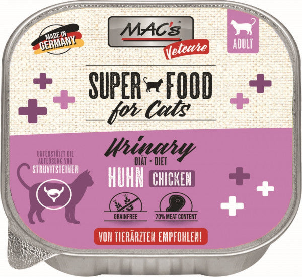 Mac's Cat Vetcare Urinary Poulet