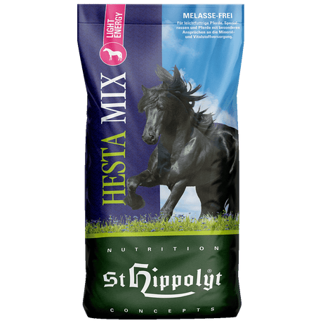 St. Hippolyt Spezialfutter Hesta Mix Light Energy