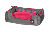 Kiwi Walker Running Border Bed Pink/Grey