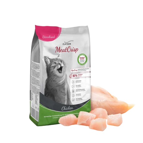 Platinum Cat MeatCrisp Sterilised Chicken