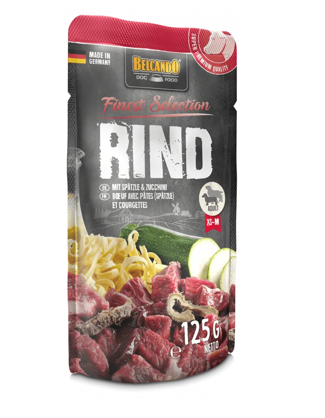 Belcando : Adulte Bœuf, Spätzle & Courgettes