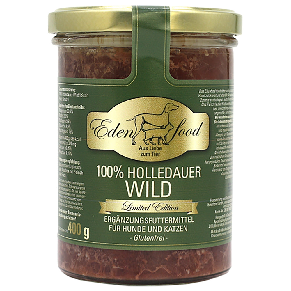 Edenfood : Viande pure Édition Limitée 100 % Gibier de Holledau