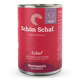 Herrmann's : Pâtée Chien Adult Sensible Mouton bio avec Courgettes et Pommes de terre