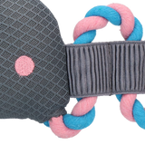 CoolPets Pull Me! Crocky Rope Flamingo