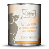 MjAMjAM Dog Saftiges Huhn mit zarter Ente und Möhrchen & gekochter Hirse