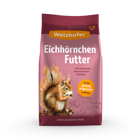Welzhofer Eichhörnchen Futter