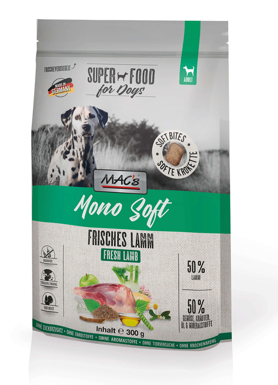 Mac's : Dog Mono Soft Agneau frais